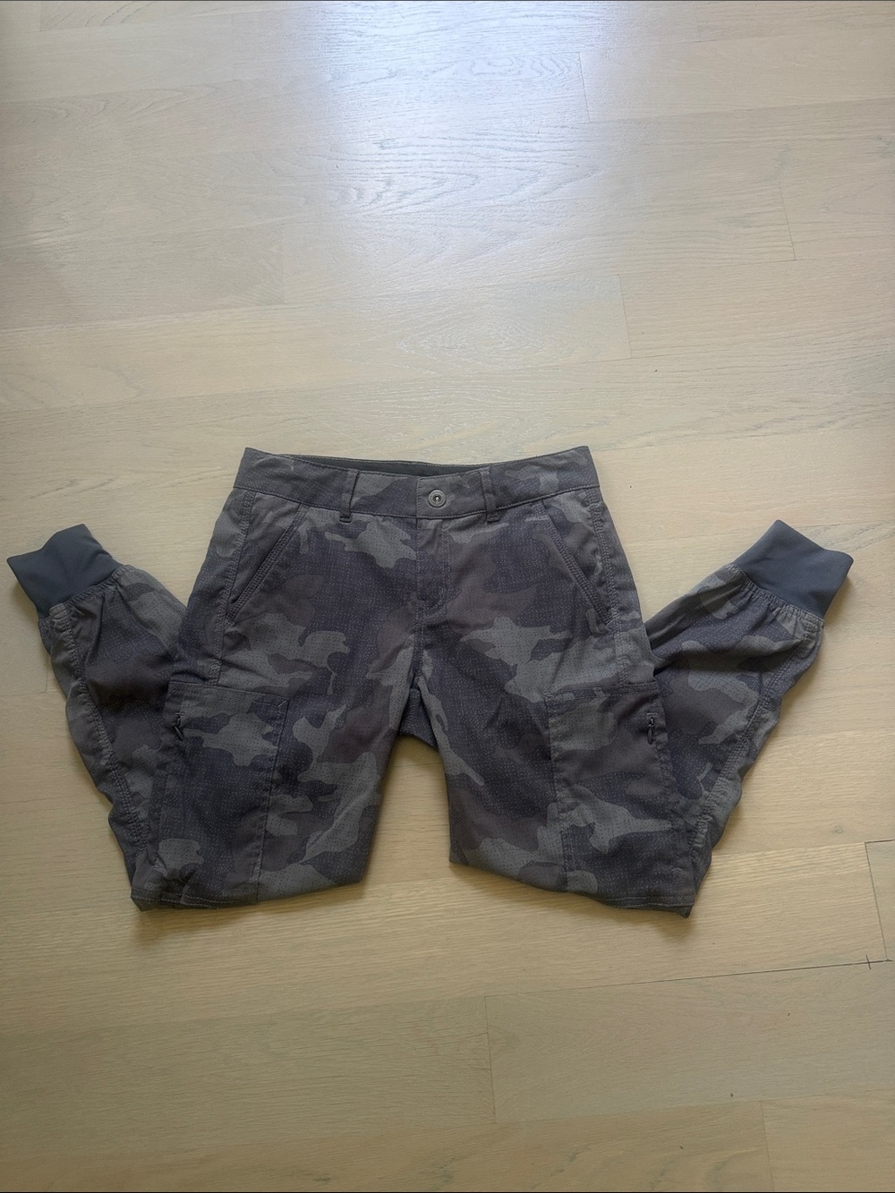 Prana Kids Gray Camo Joggers